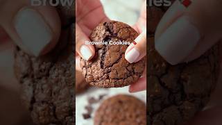 The Fudgiest Brownie Cookies Ever 🍫