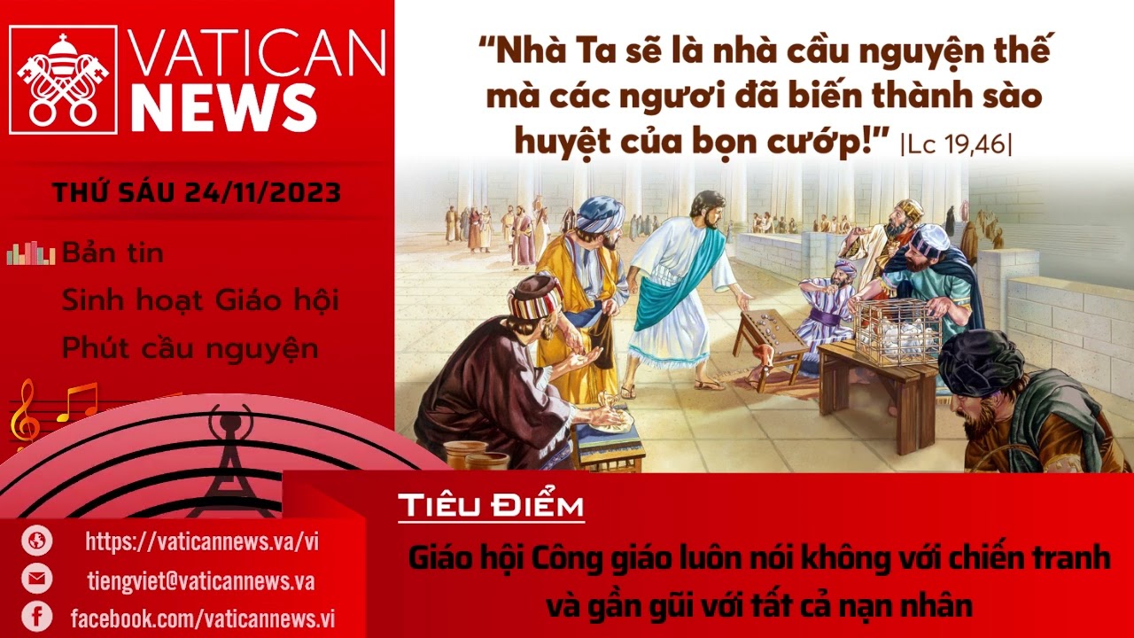 Radio thứ Sáu 24/11/2023 - Vatican News Tiếng Việt