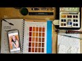 Learning to Mix Skin Tone Colors for My Self Portrait/Still Life Painting.