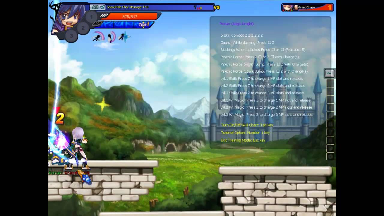 Grand Chase - Practice Mode Glitch 2