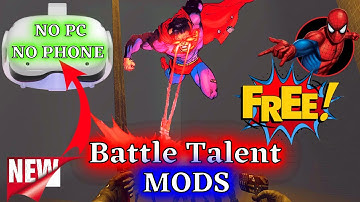 Battle Talent FREE MODS Quest 2 NO PC NO PHONE - The FREE Bonelab?