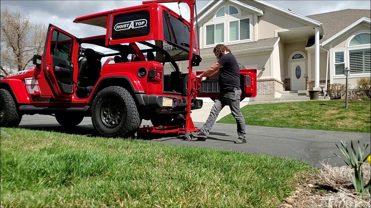 Suspend IT Sam Reviews The Hoist A Cart Gen 2 Jeep Top And Door Removal Suspend IT Sam Reviews The Hoist A Cart Gen 2 Jeep Top And Door Removal