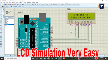 LCD with Arduino Proteus Simulation || Proteus Tutorial Easy For All