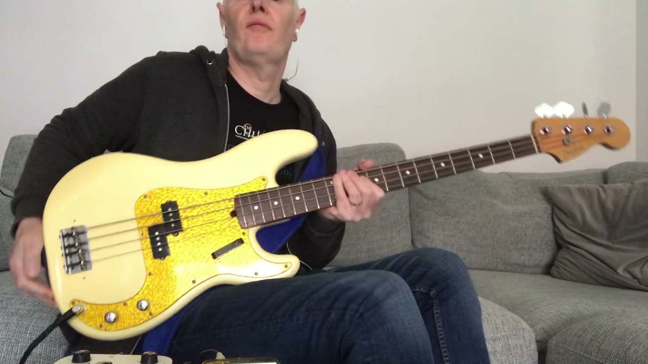 U2 Miracle Drug bass cover