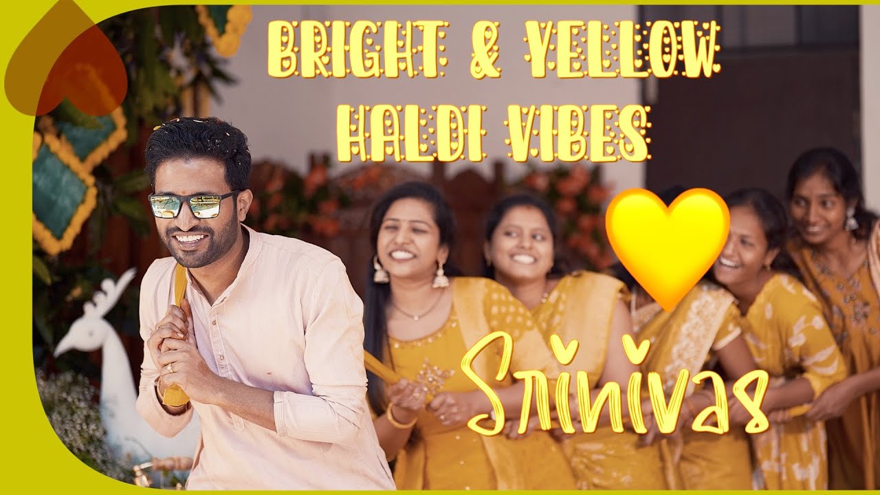 Haldi Highlights | Srinivas | Daaku Maharaaj 