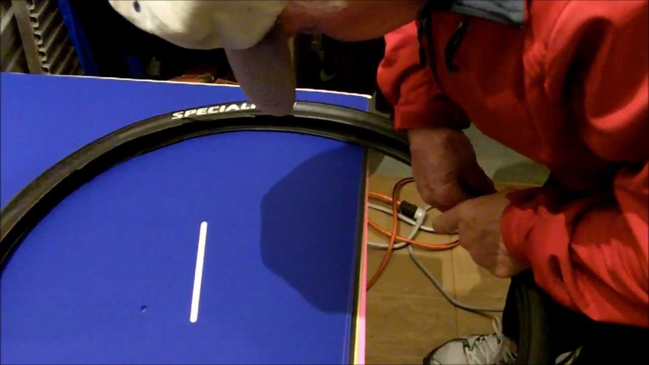 How to repair a cut bicycle tire YouTube