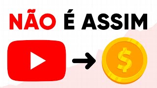 Como funciona ganhar dinheiro no YouTube - Monetização 2024