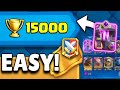 15.000 TROFEI 🏆 Ho RAGGIUNTO LE 15k con QUESTO DECK su Clash Royale
