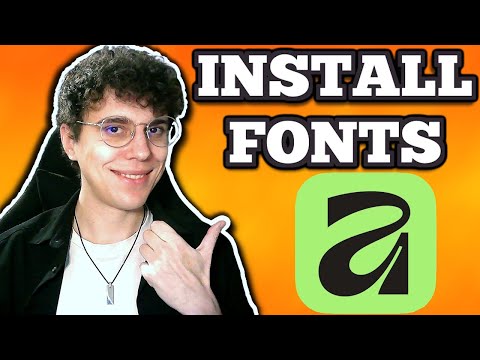How To Install Fonts In Affinity Designer 2026 Full Guide 