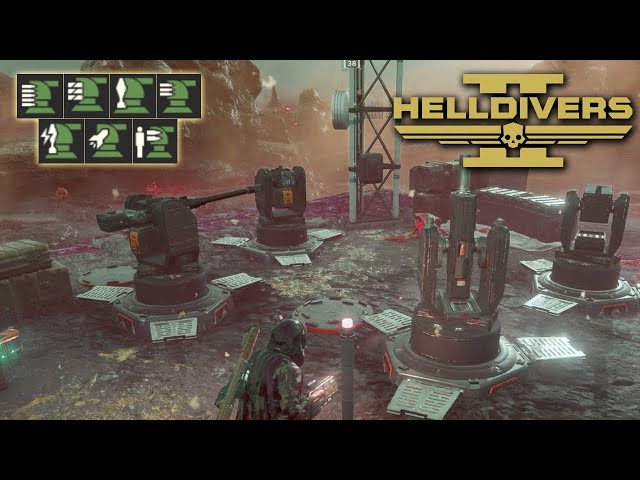 Can You Beat Helldive with Turrets Only?? - Helldivers 2 class=