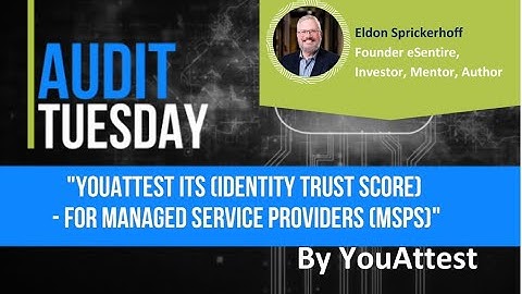 YouAttest ITS (Identity Trust Score) - For Managed Service Providers (MSPs)