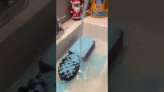 Foca Laundry Powder Squeezes Water Sponge Asmr