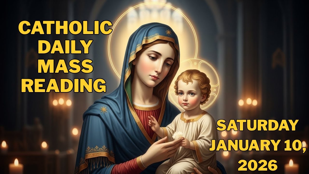 Daily Catholic Mass Readings for Saturday, January 10, 2026.