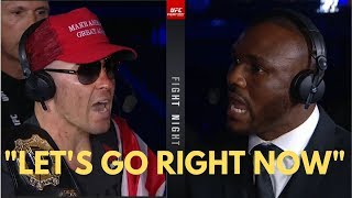 Colby Covington GOES OFF on Kamaru Usman during Post Fight Interview
