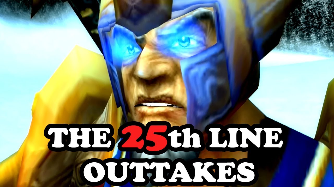The 25th Line OUTTAKES (Blizzcon 2010 machinima movie contest entry)