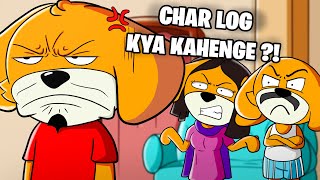 Indian Parents aur Char Log | Storytime Animated