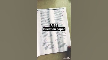 AIBE question paper/previous year #shorts