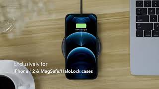 ESR | HaloLock™ Magnetic Wireless Charger for iPhone 12 (Supports MagSafe)