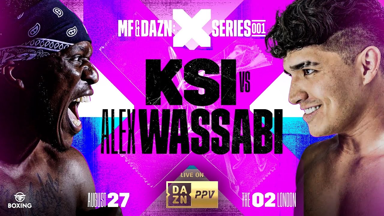 how to watch ksi vs alex wassabi on dazn