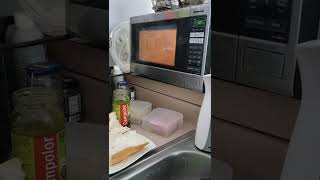 Huevo para Sándwich en 45 segundos en Microonda