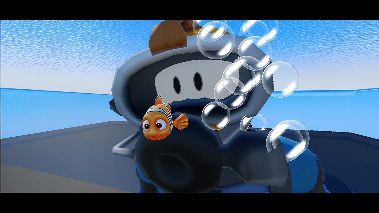 Finding Nemo Roblox -  Nemo Gets Captured By Scuba Diver