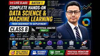 Hands-on Data Science & Machine Learning — Batch 1 | Class 8 | Statistical Analysis Part 3