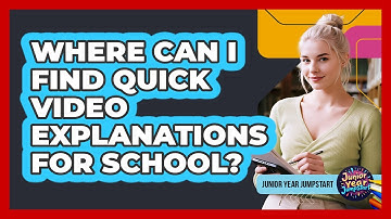 Where can I find quick video explanations for school?