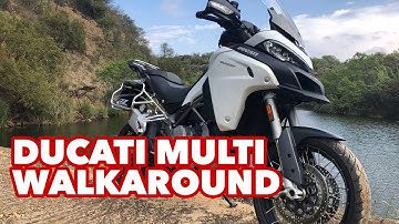 Ducati Multistrada 1200 Enduro - Walkaround - Riding modes explained and how to make adjustments.