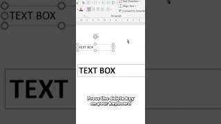How to Delete a Text Box in PowerPoint