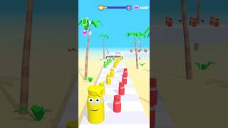 1137 Juice Run 👾😁🏆🍌Satisfying And Relaxing ASMR Sound Gameplay. #stmkgaming #shorts #gaming .