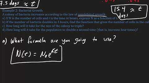 6.8 Exponential Growth and Decay Models (1105)