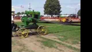 Sports Performance john deere 2 cylinder power unit powering a belt driven fan