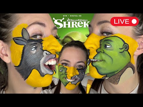 How to paint Shrek and Donkey with Mariam Marks! 