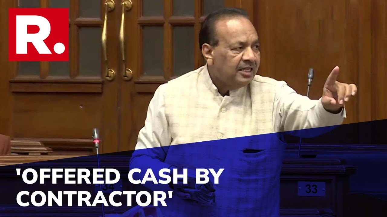 Delhi: AAP MLA Waves Notes In Assembly, Claims He Was Offered Money