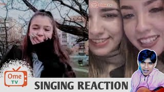 Singing for people on OmeTv, ( The power of Kolibelnaya )
