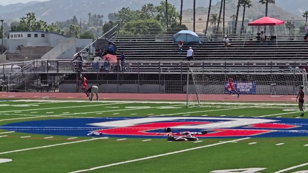 AAU Junior Olympics 400 Hurdles Track and Field