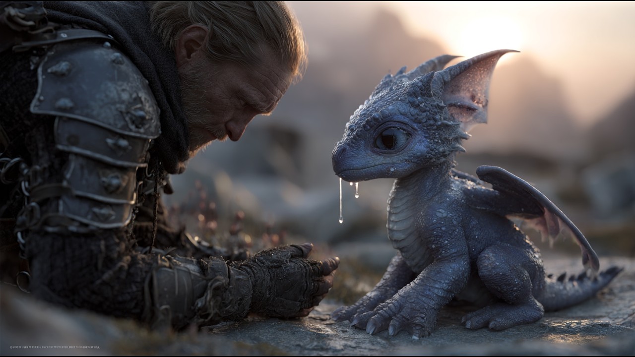 A Blind Dragon Hatchling Wept Alone—Until a Human Reached Out His Hand | HFY Reddit
