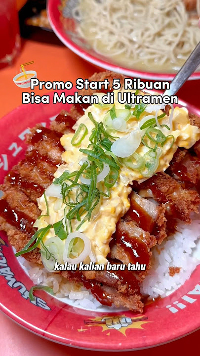 Makan di ultramen cuman 5 ribuan??