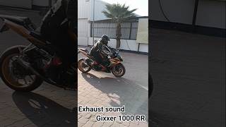 Suzuki gixxer 1000 RR#SC project exhaust sound 🔊🥶#motorcycle #bike #yt#ytviral #ytshorts#ytviral