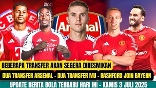 Berita Bola Terbaru Hari Ini - Transfer Man Utd - Transfer Arsenal - Rashford ke Bayern Munchen