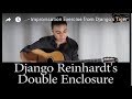 Django Reinhardt guitar- Improvisation Exercise from Django's Tiger