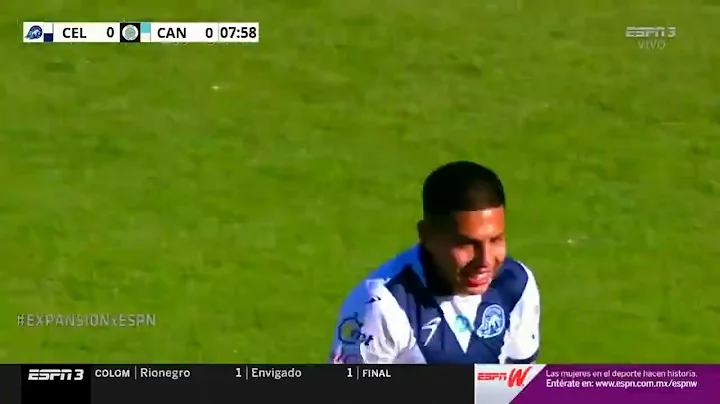 Gol de M. Galvn | Celaya 1 - 0 Cancn | Jornada 6 -...