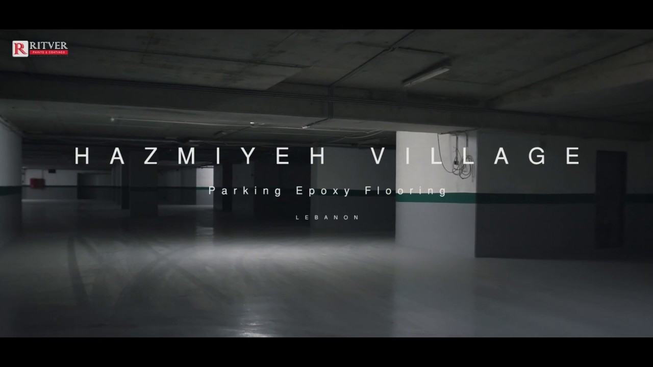 Epoxy Parking Application | Hazmiyeh Village - Lebanon