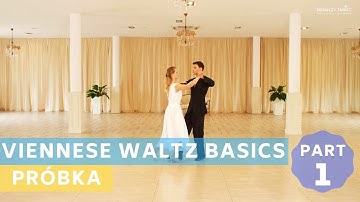 Sample tutorial: Viennese Waltz Basics - part 1 - Basic Steps | Wedding Dance choreography