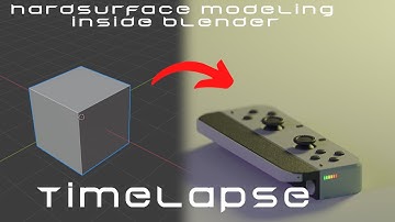 Hardsurface Modelling inside Blender | Timelapse | Mr.Void |
