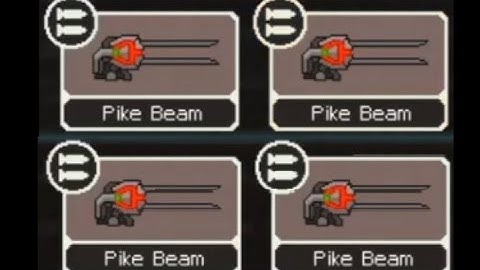Quad Pike Beam with Weapon Preigniter