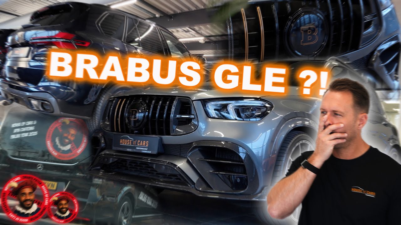 BRABUS GLE BINNEN! | Pakjes Tour Deel 2 - Binnen bij House of Cars