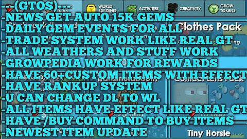 💎BEST! Growtopia Private Server + Tutorial Join!!! (LIKE REAL GT) | GTOS
