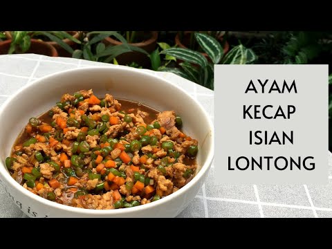 Resep Lontong Isi Ayam Kecap