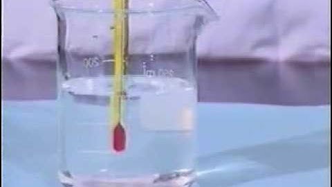 Measuring instruments for Physics - THERMOMETER